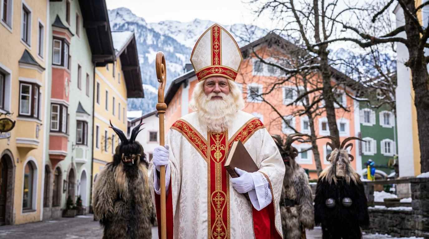 Krampus and Saint Nicholas: Understanding Alpine Meaning & History