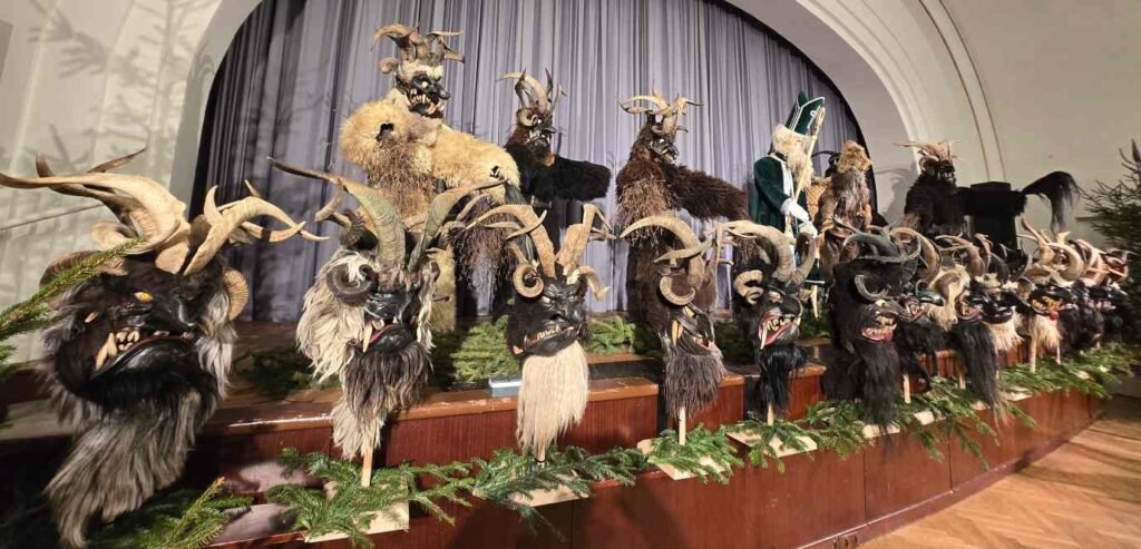 krampus mask history in Bad Hofgastein